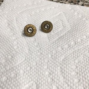Winchester bullet ear rings